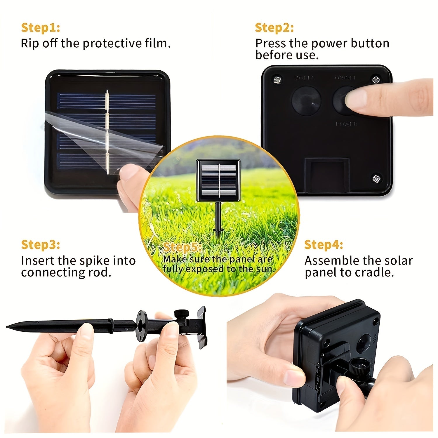 SolarLily - Lâmpada de Lótus Artificial a Energia Solar para Decoração de Lagoa de Jardim