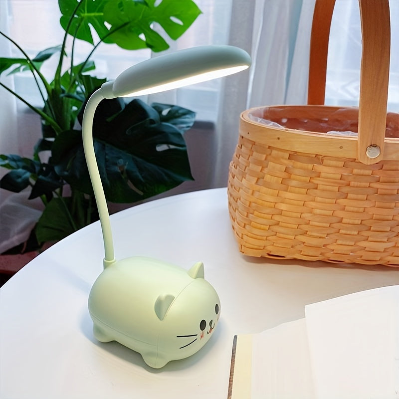 KatanaLicht - Lampada da scrivania LED regolabile con funzione di ricarica USB
