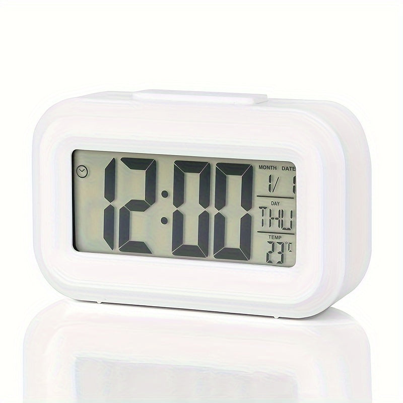 MelodyTime - Digital Music Alarm Clock with Snooze & Temperature Display