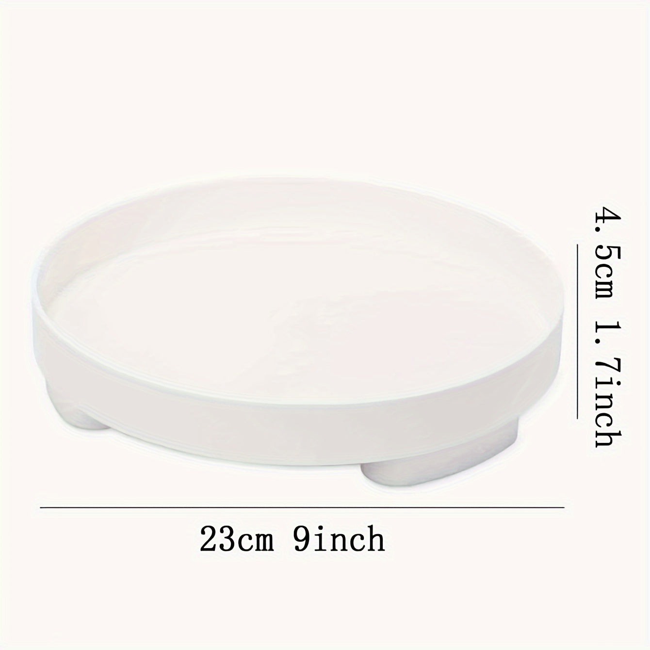 BohoServe - Tabuleiro de Plástico para Armazenamento de Aromaterapia e Petiscos | Estilo Boémio