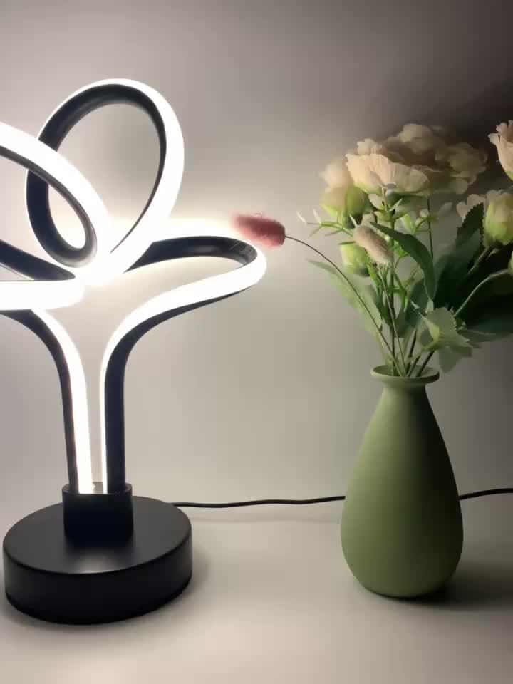 LumiNordic - Modern Nordic Inspired USB LED Table Lamp