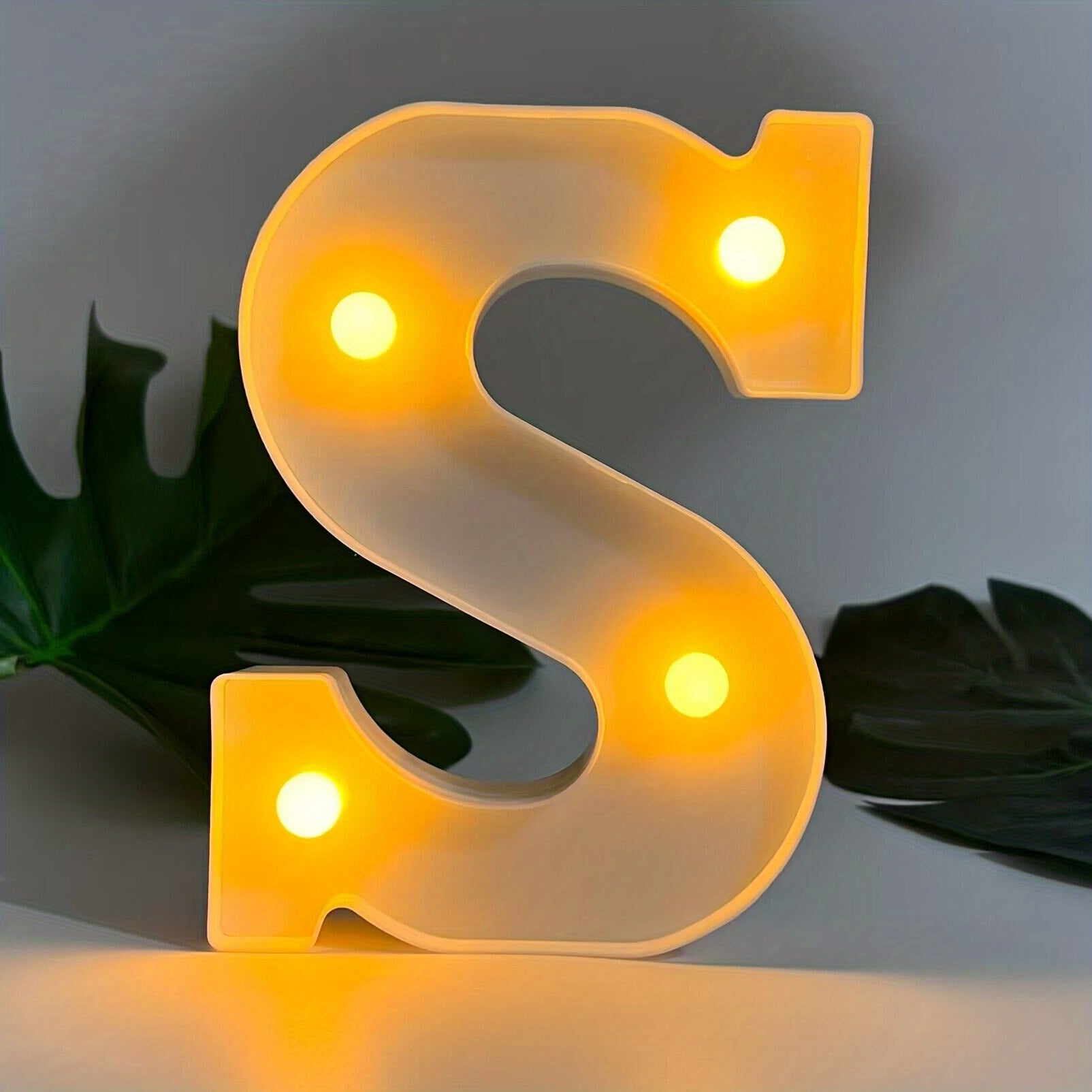 AlphaGlow - LED Decorative Letter Lamp with Battery Power Supply