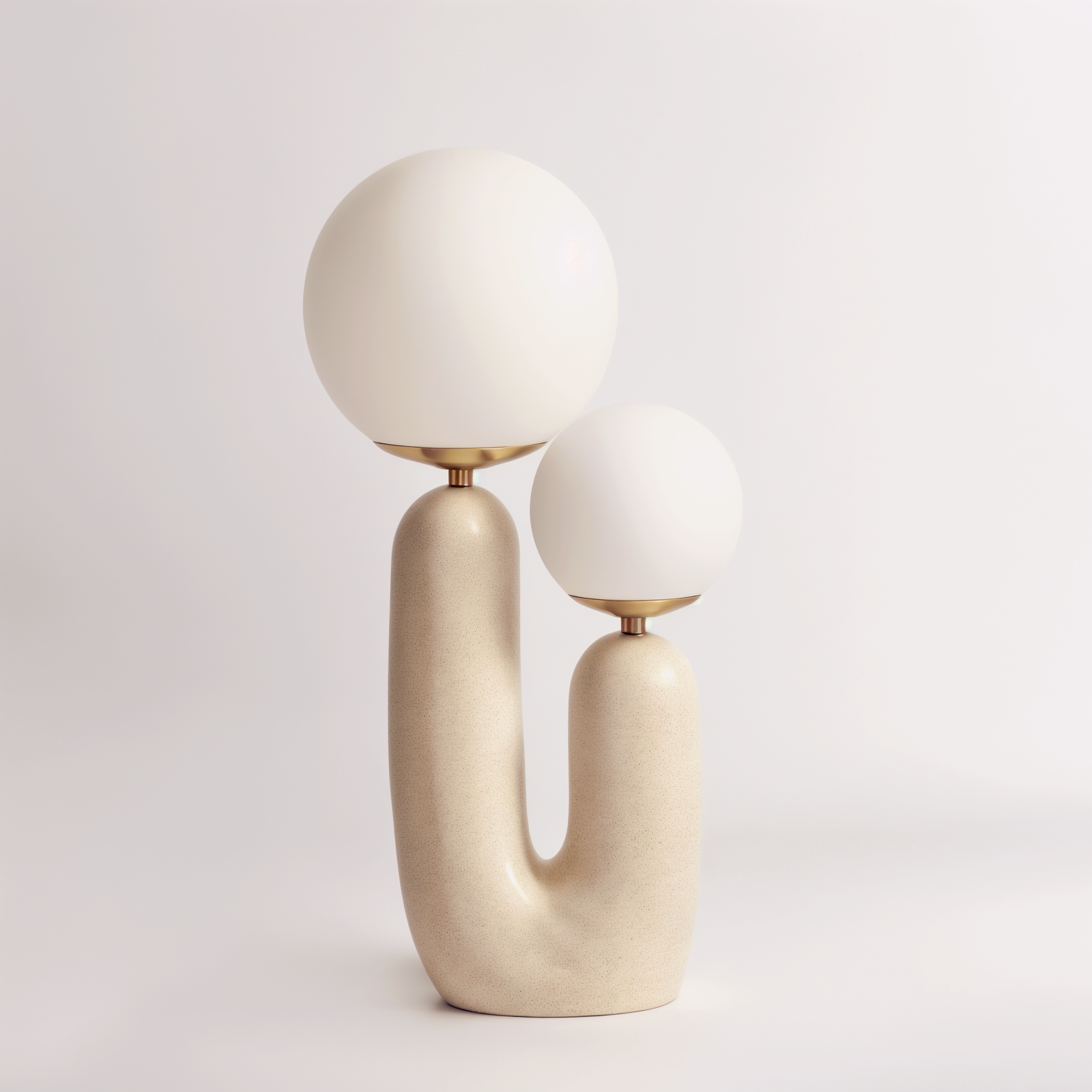 Lampada Athenea - Lampada da tavolo in resina minimalista