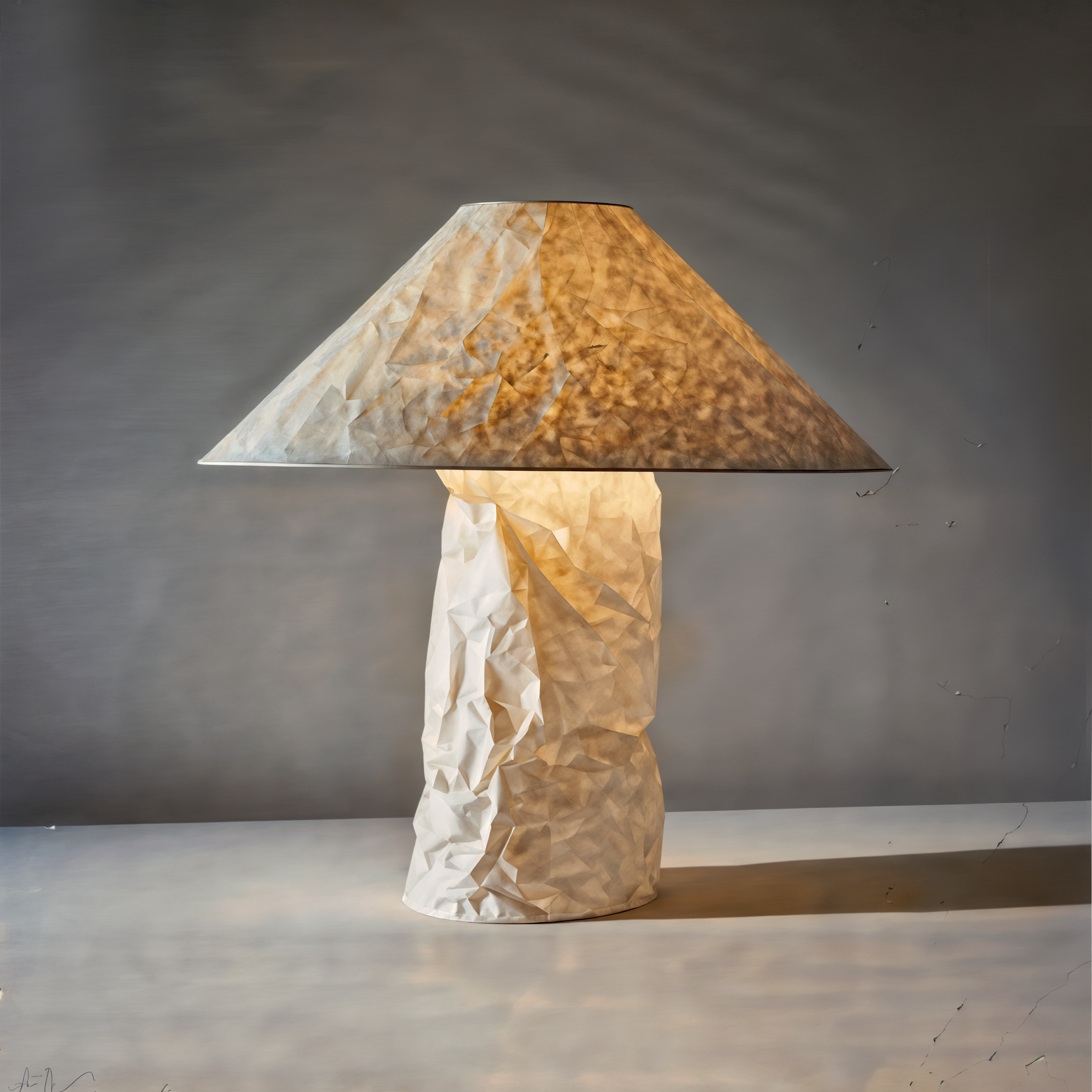 Many Lamp - Lámpara de mesa minimalista de papel para interiores modernos