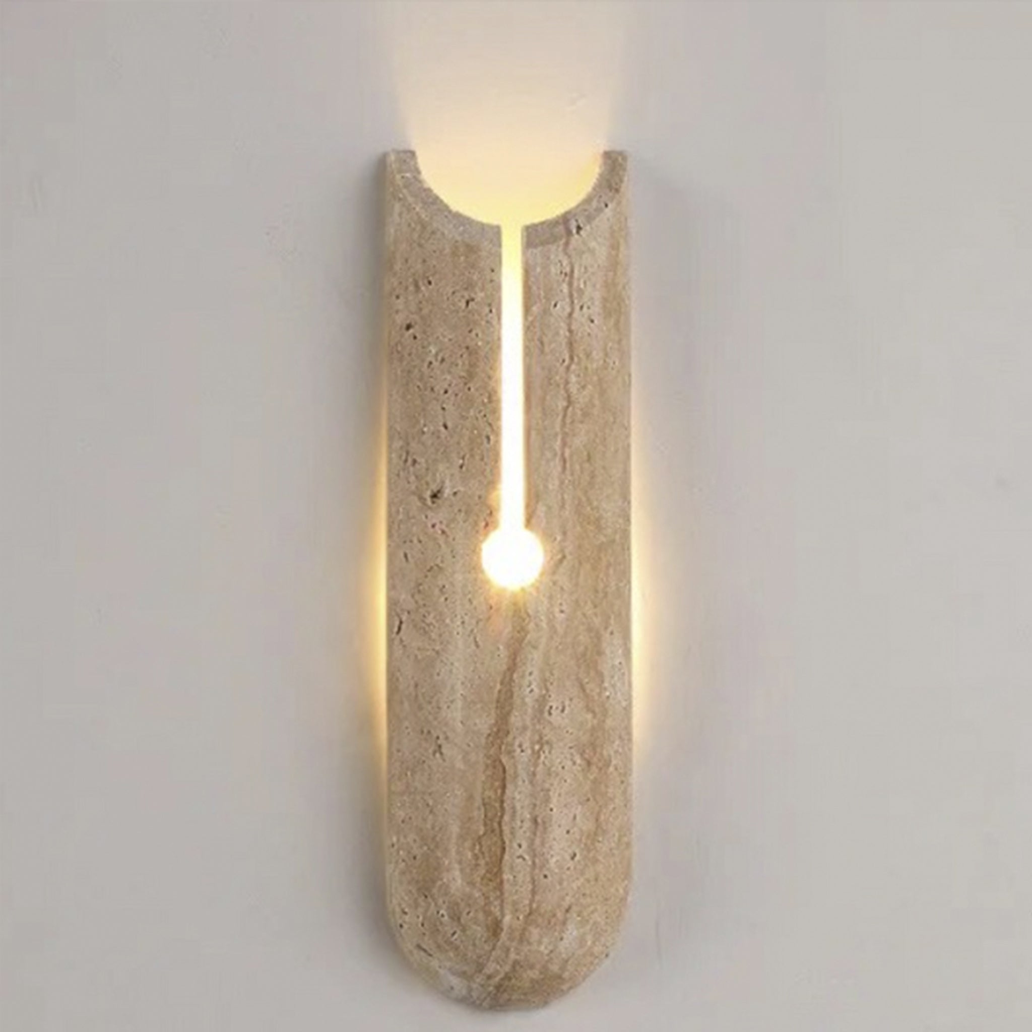 Denahi Stonelamp - Lampada da parete verticale
