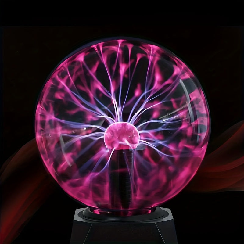 PlasmaGlow - Bola de Plasma Interativa Mágica com USB