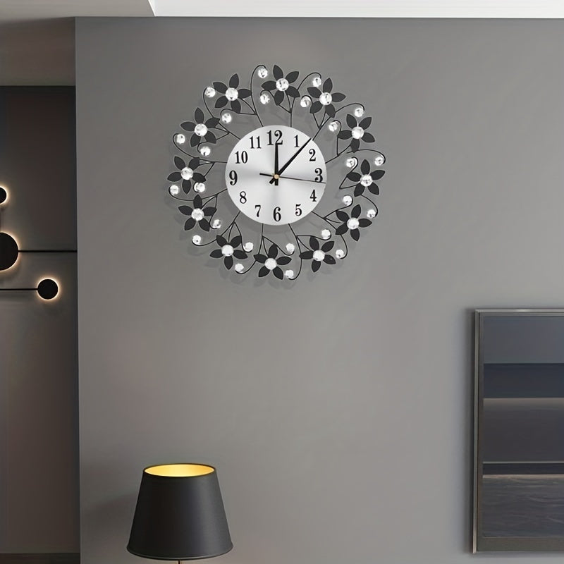 EleganceClock - Silent Decorative Wall Clock 14-Inch