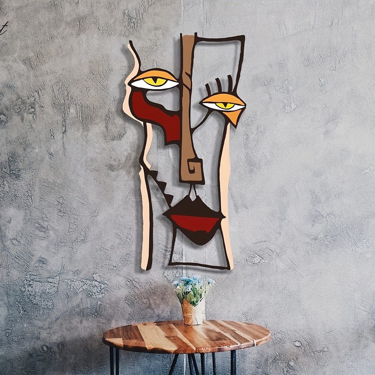 HerringboneArt - Classic Herringbone Metal Wall Sculpture