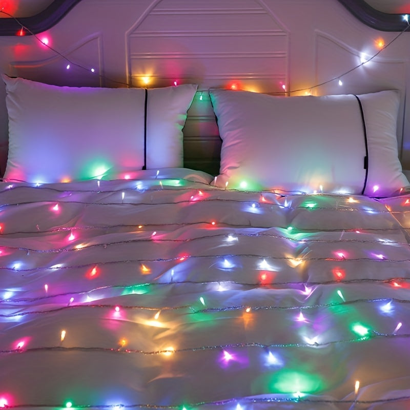 FairyGlow - Guirnalda de luces LED de hadas para decoración festiva