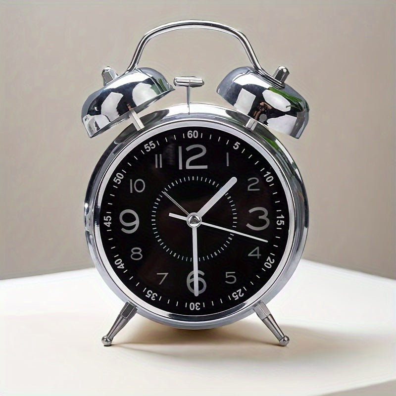 TimeBell - Classic Metal Bell-Top Alarm Clock