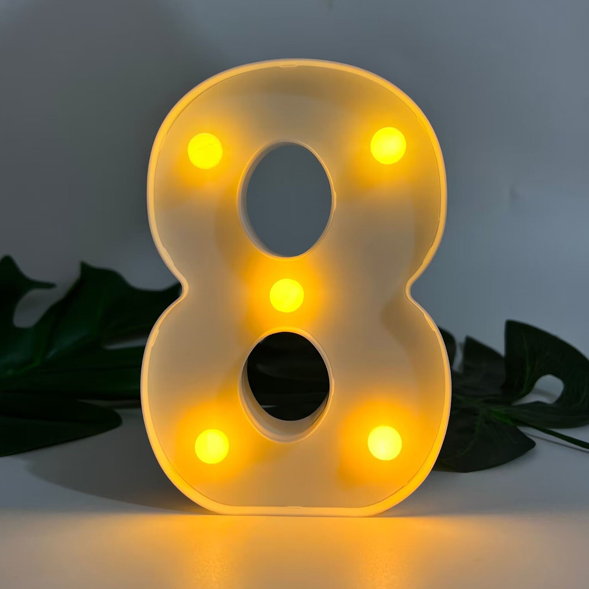 AlphaGlow - LED Decorative Letter Lamp with Battery Power Supply