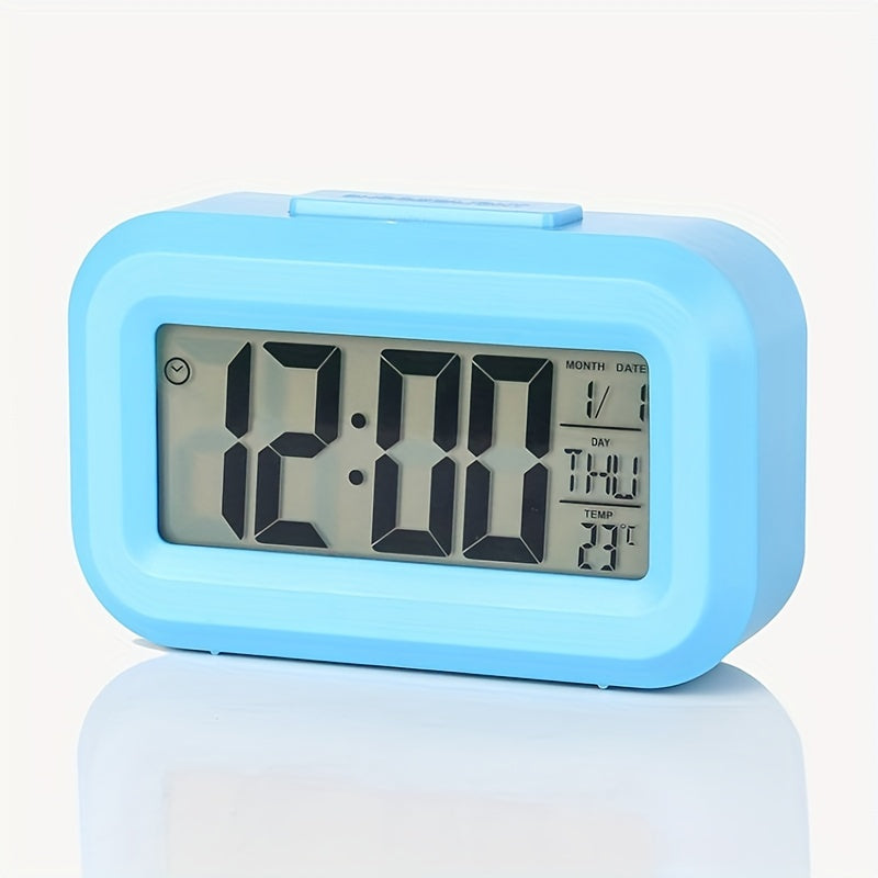 MelodyTime - Digital Music Alarm Clock with Snooze & Temperature Display