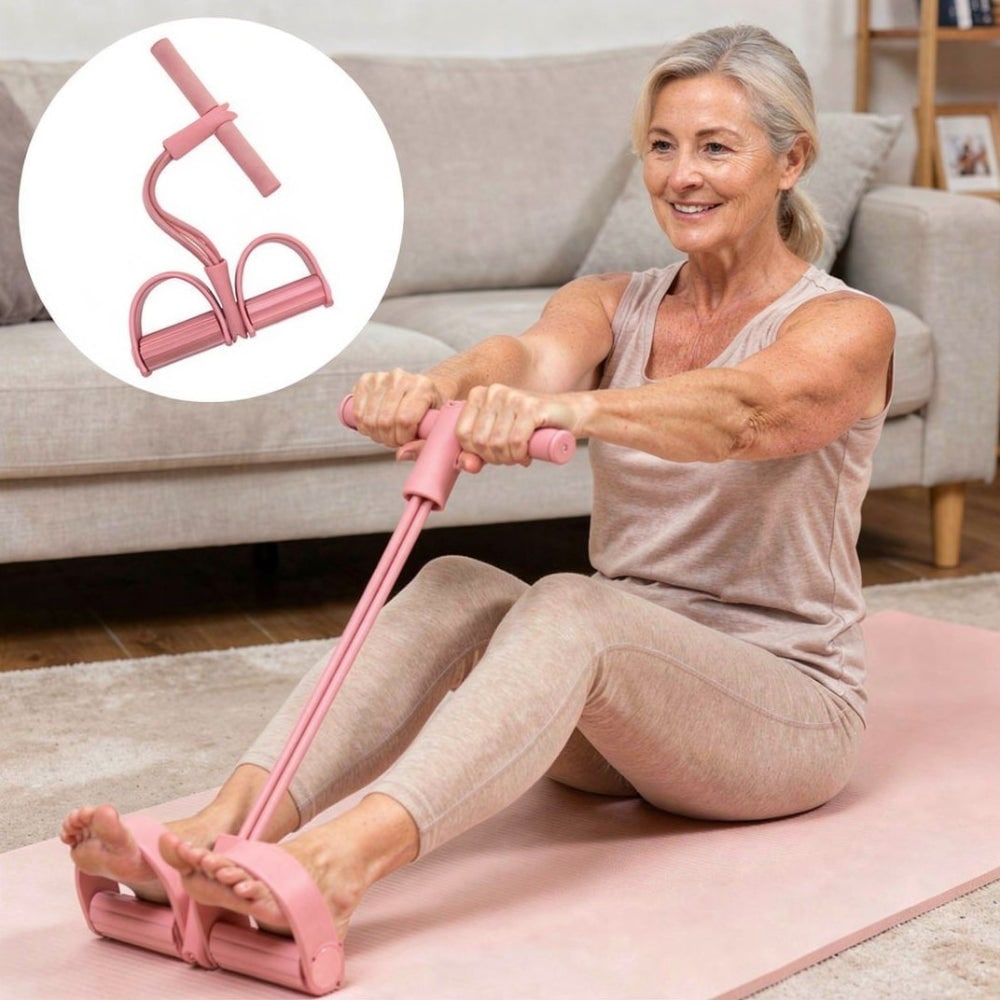 Fasce Elastiche Fitness Attrezzatura Allenamento Casa - Image 3