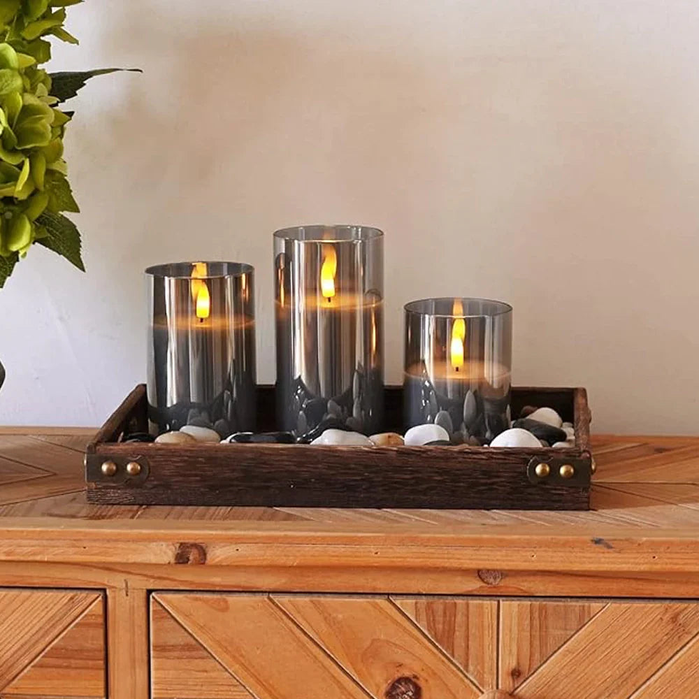 Luminoir - Set di Candele LED Autentiche
