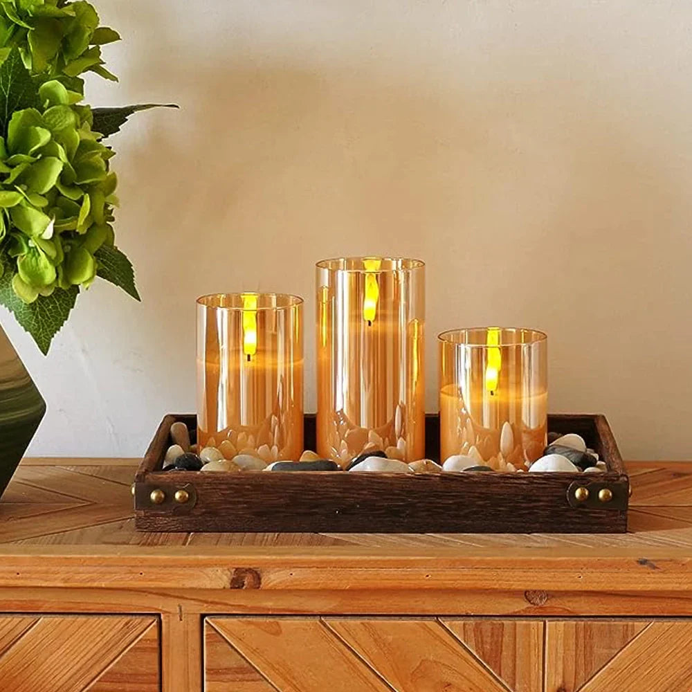 Luminoir - Set de Velas LED Auténticas