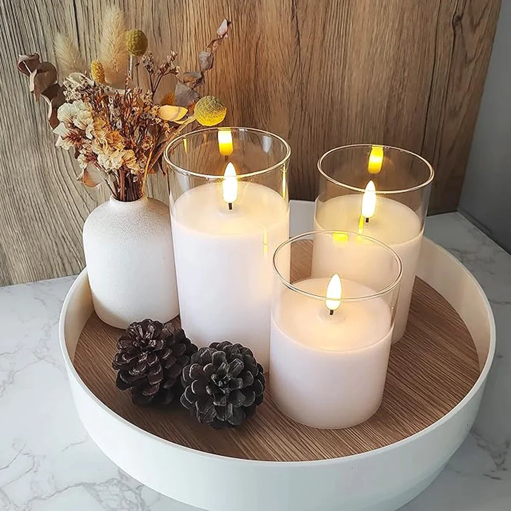 Luminoir - Set di Candele LED Autentiche