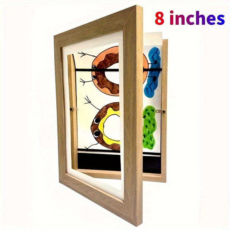 Marco de fotos magnético con frente intercambiable - Perfecto para pósters, fotos, pinturas y decoración de paredes para el hogar y la oficina