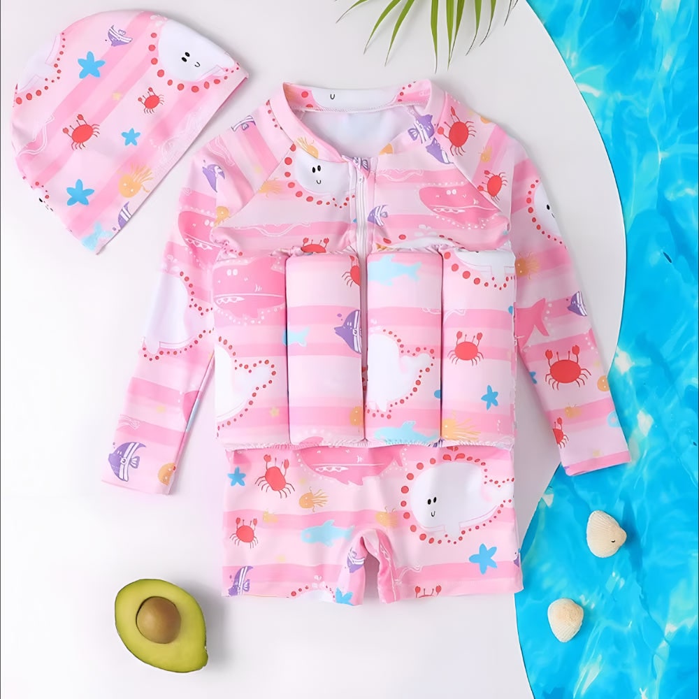 Gilet Nuoto Bambini Salvagente Regolabile Sicuro - Image 2
