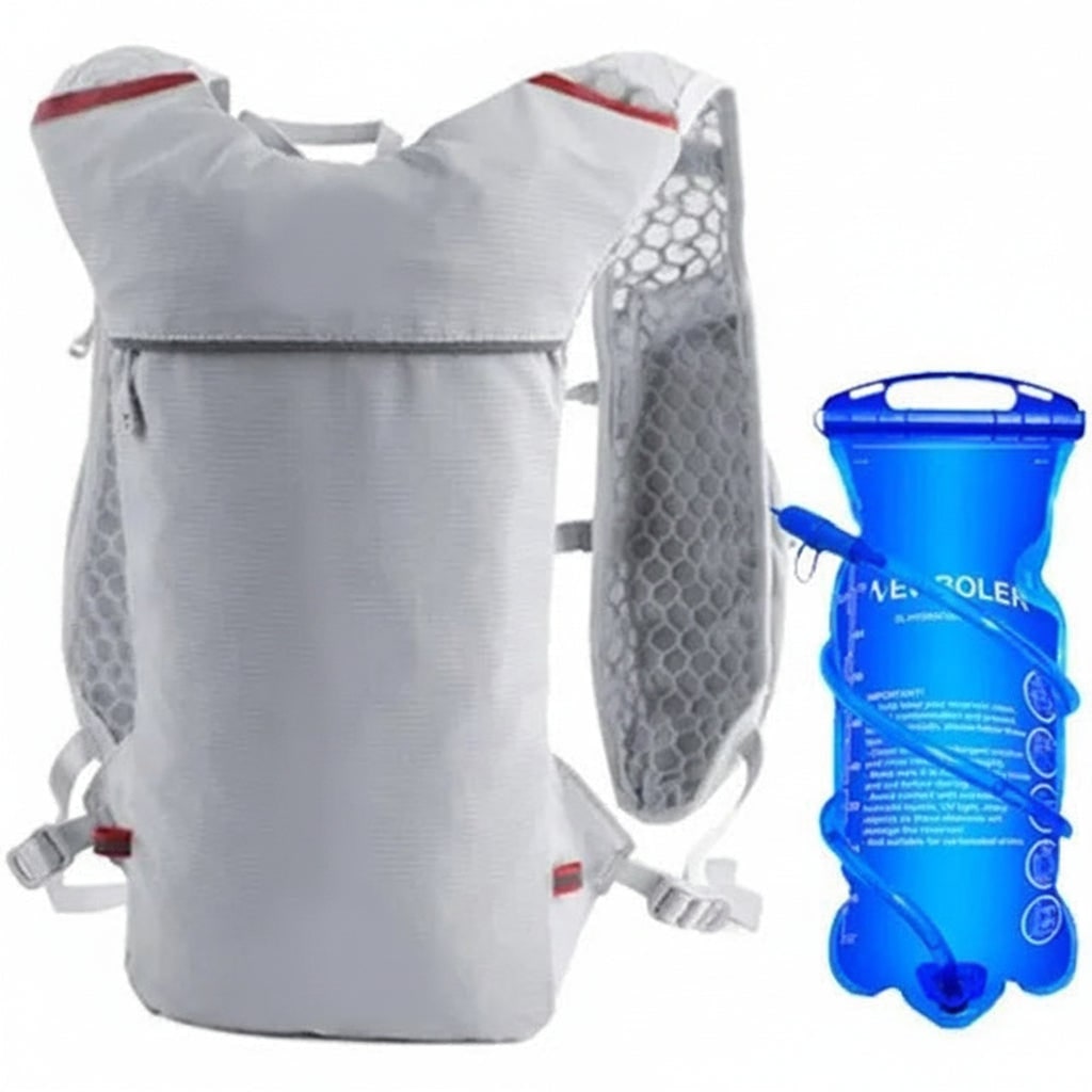 Gilet Running Zaino Idrico Regolabile Mesh Leggero - Image 10