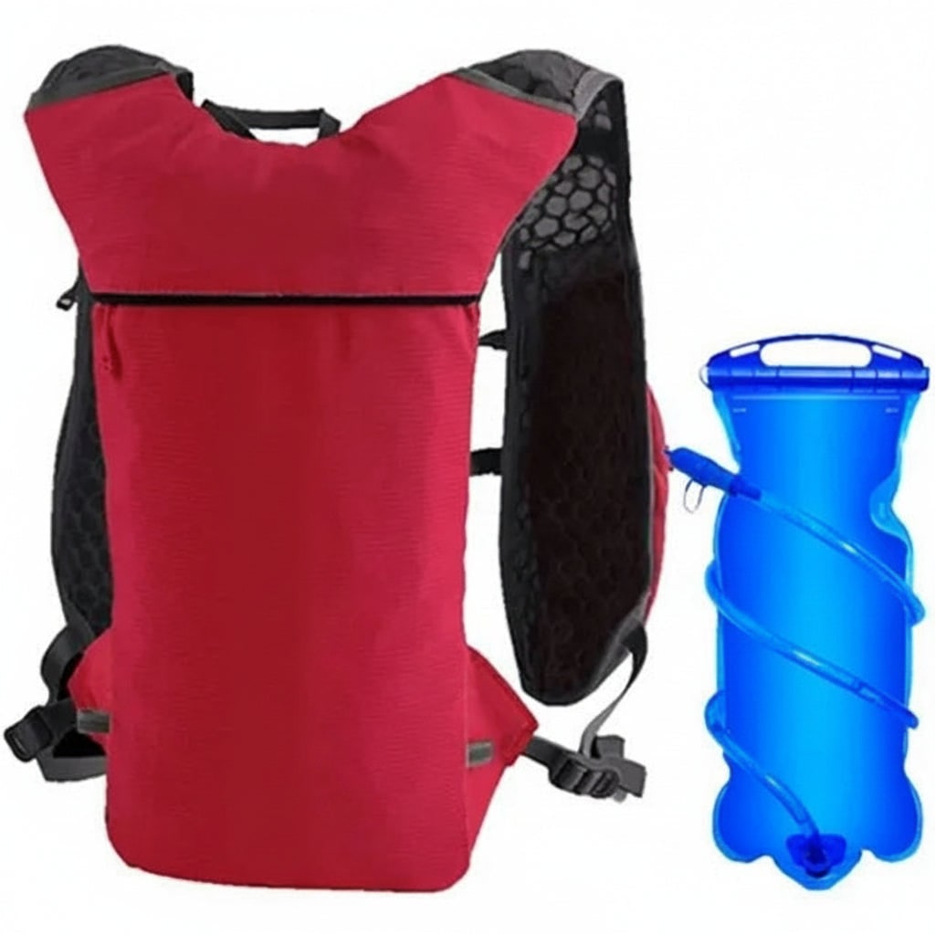 Gilet Running Zaino Idrico Regolabile Mesh Leggero - Image 12