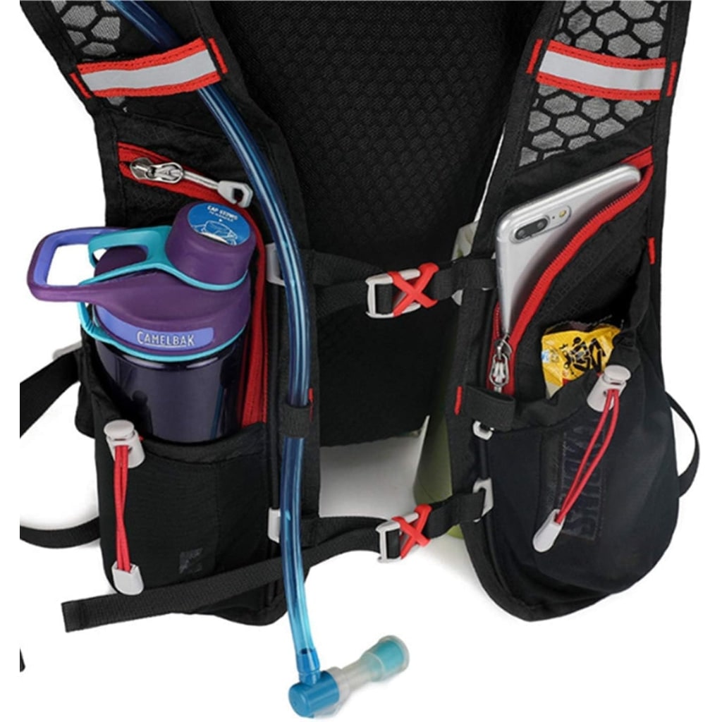 Gilet Running Zaino Idrico Regolabile Mesh Leggero - Image 6