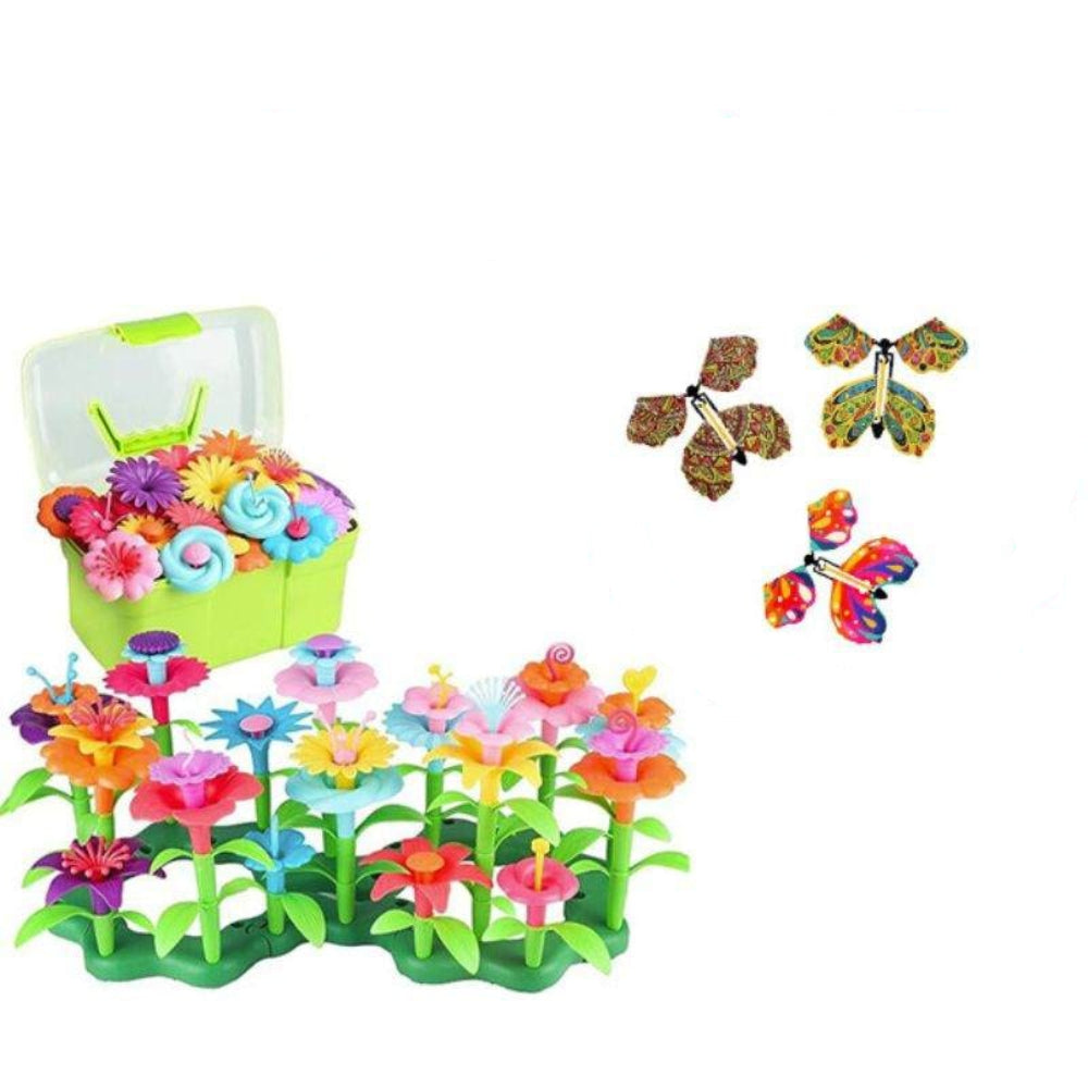Giocattolo Da Costruzione Set Di Fiori Da Costruire Creativo - Image 7
