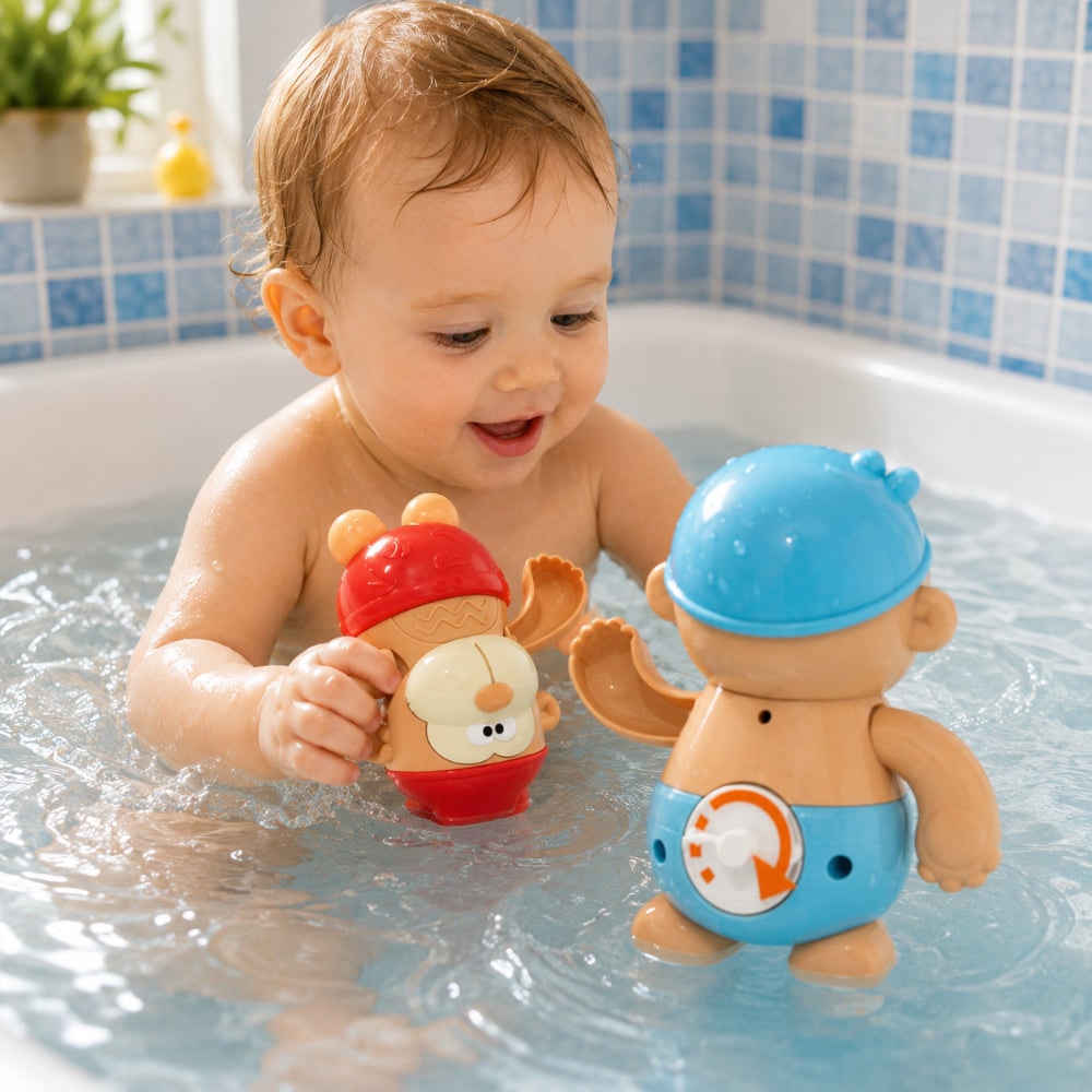Gioco Bagno Bambini Nuoto Carica Manuale - Image 6