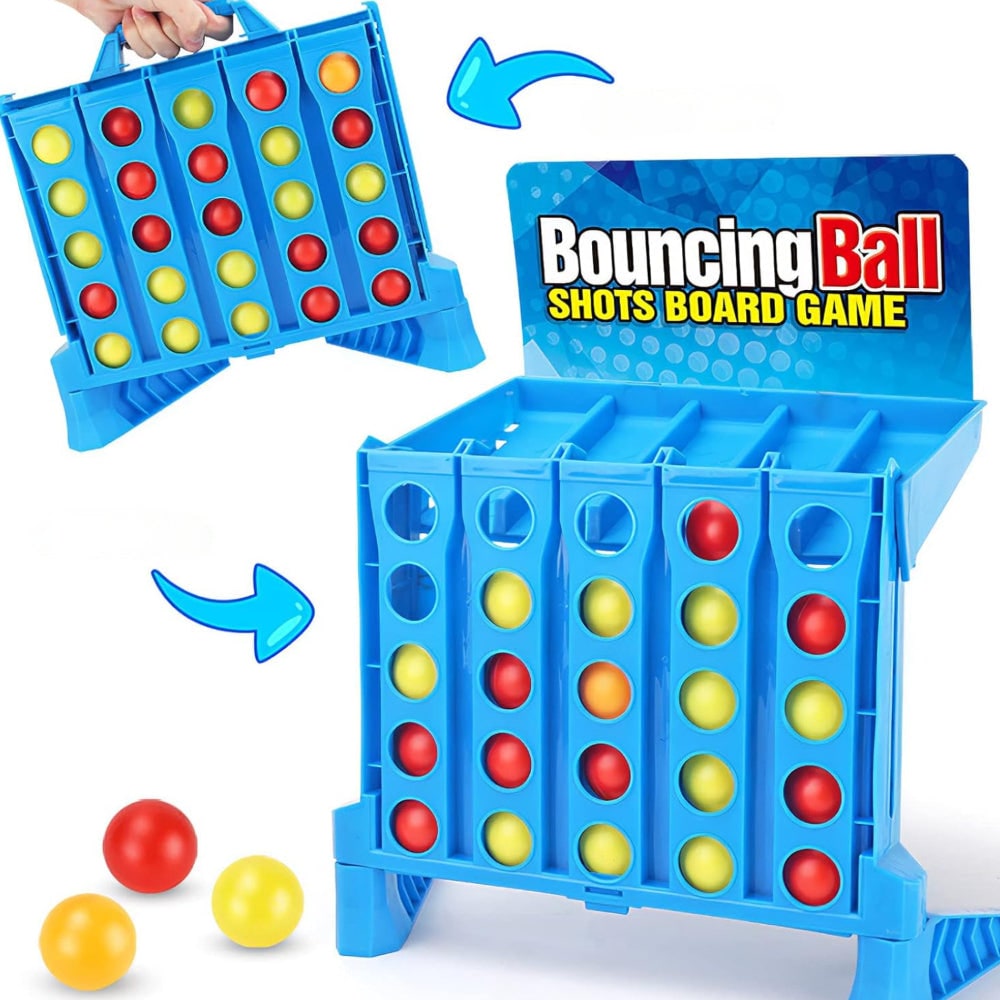 Gioco Tavolo Bambini Palline Rimbalzanti Famiglia - Image 3