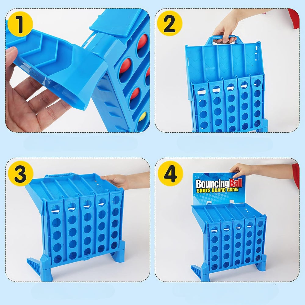 Gioco Tavolo Bambini Palline Rimbalzanti Famiglia - Image 4