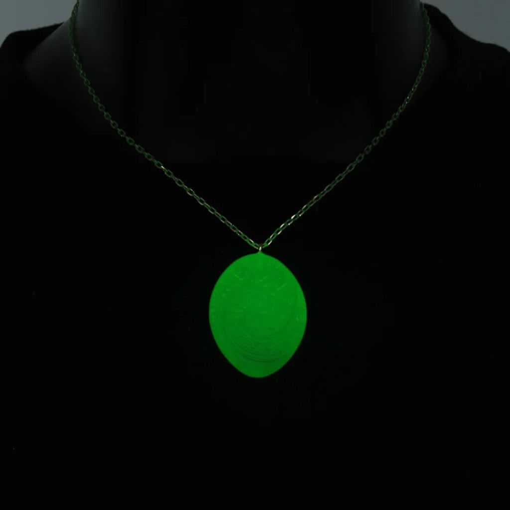 Halloween Accessories Collana Anime Pendente Verde - Image 4