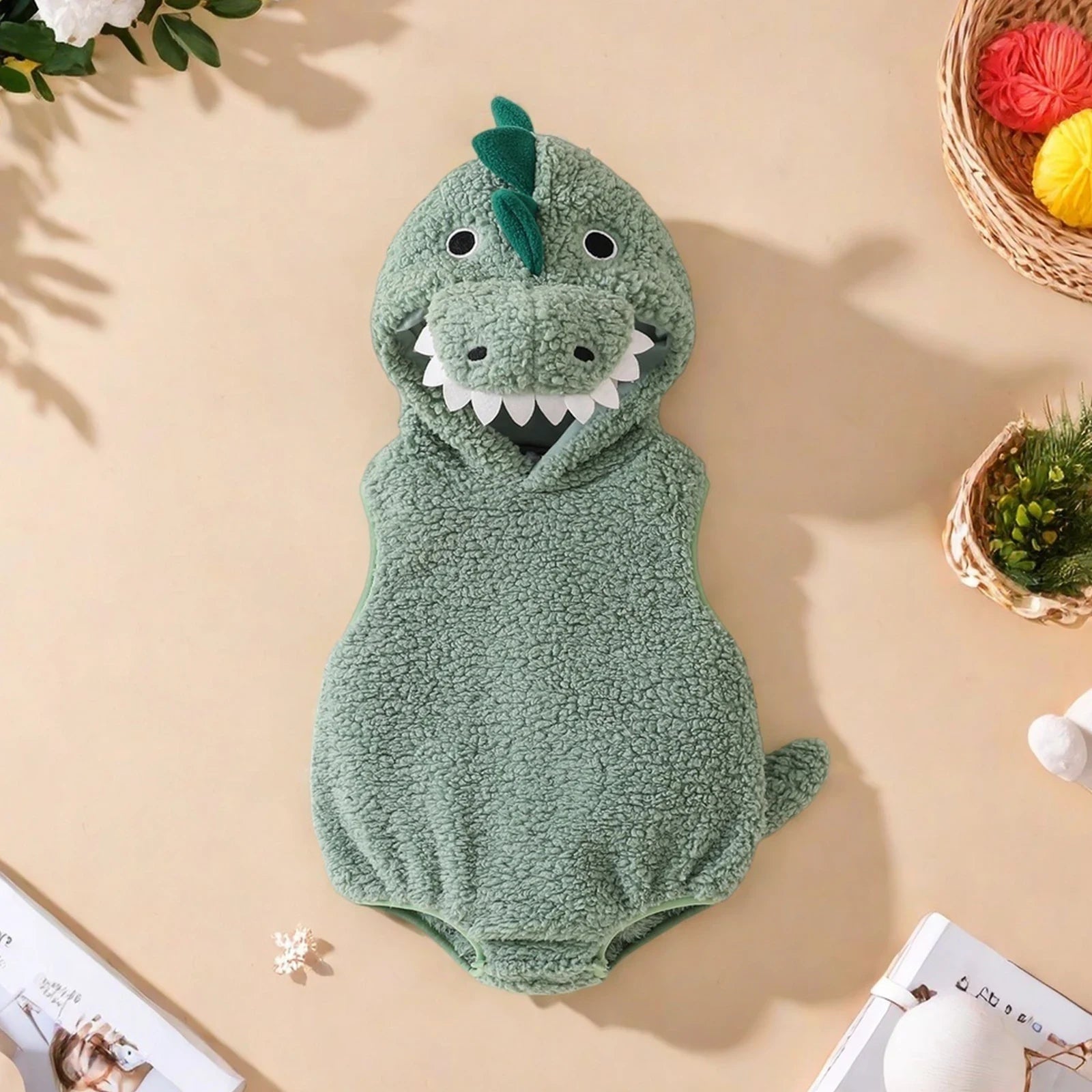 Halloween Costume Dinosauro Bambini Cappuccio - Image 2
