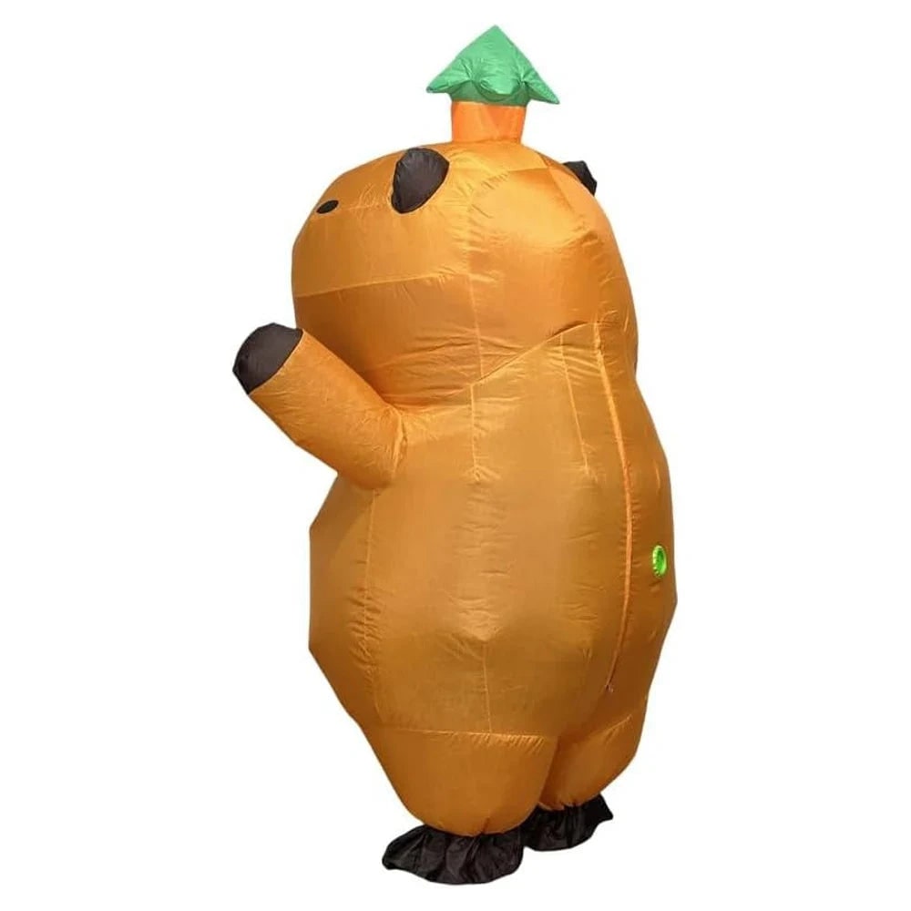 Halloween Costume Gonfiabile Orso Foglia - Image 4