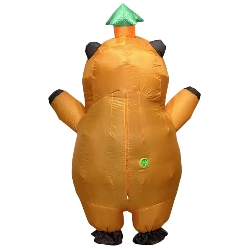 Halloween Costume Gonfiabile Orso Foglia - Image 5