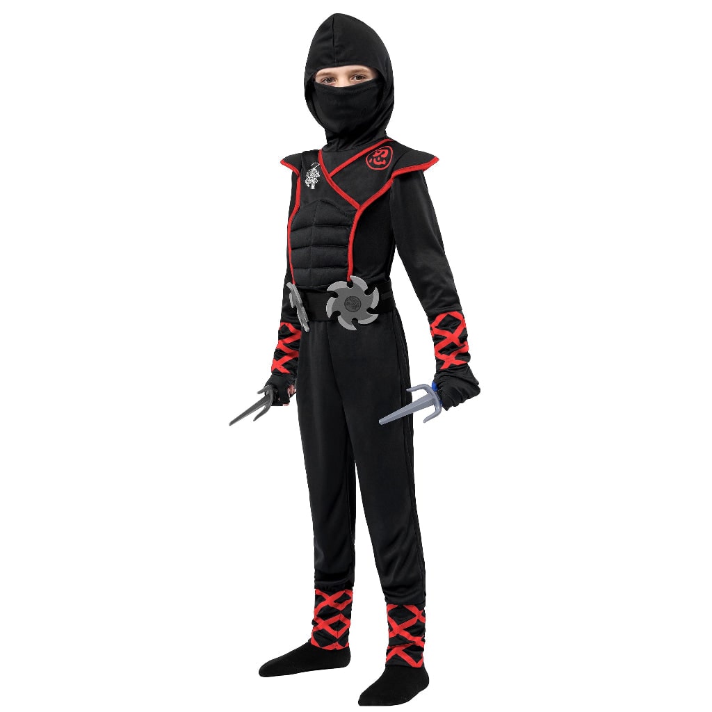 Halloween Costume Ninja Accessori Inclusi - Image 4