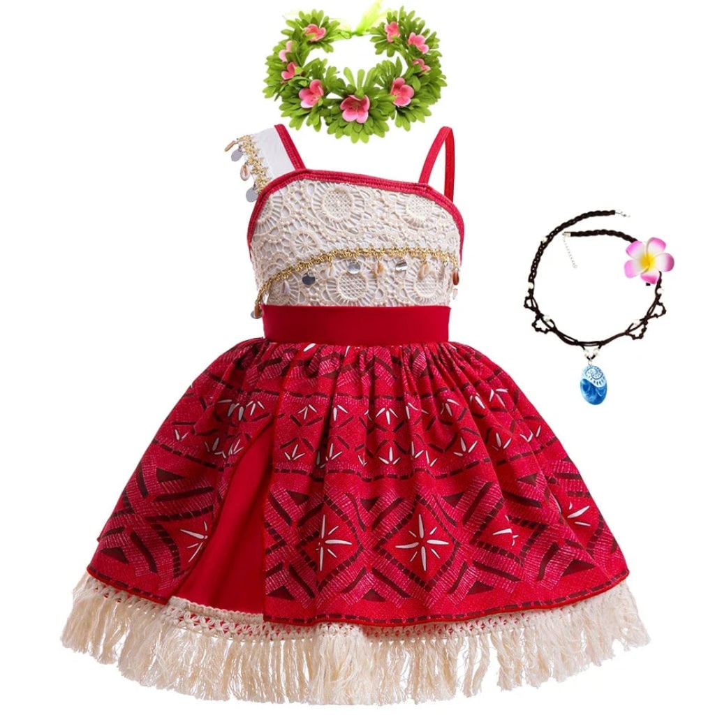 Halloween Costume Principessa Abito Frange - Image 3