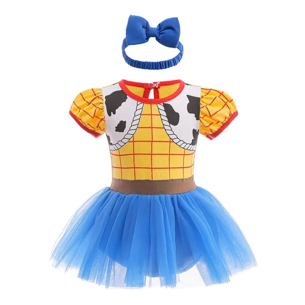 Halloween Costume Principessa Bambina Abito Accessori - Image 11