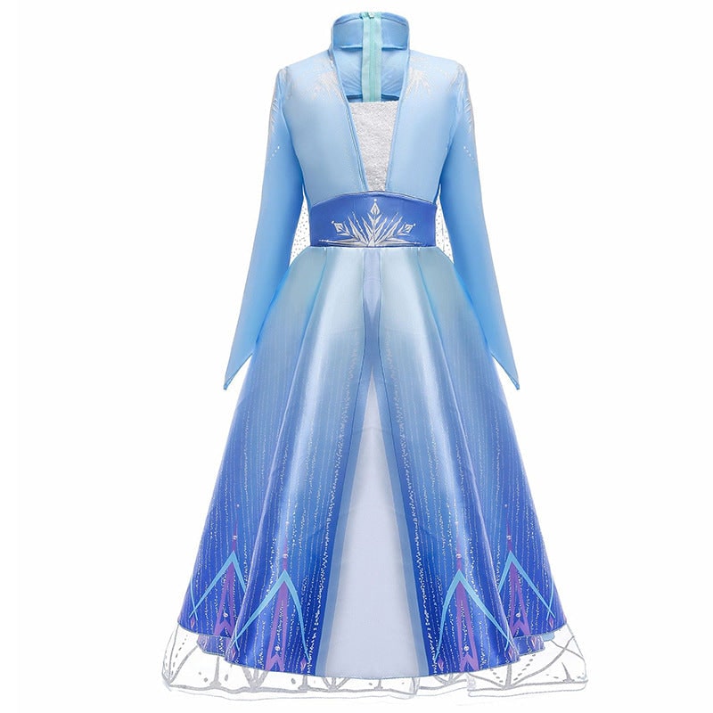 Halloween Costume Principessa Bambina Abito Tulle Glitter Carnevale - Image 7