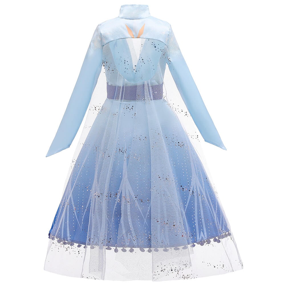 Halloween Costume Principessa Bambina Abito Tulle Glitter Carnevale - Image 8