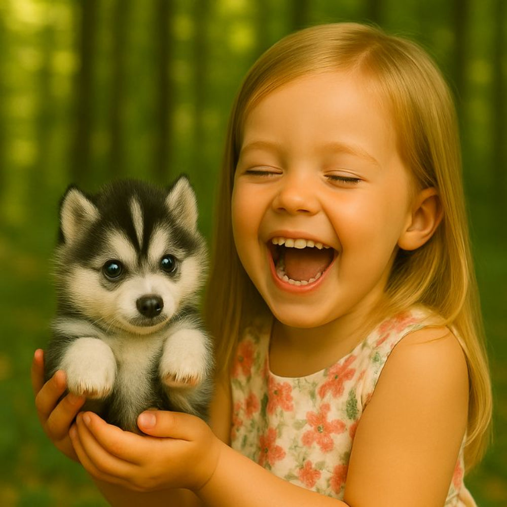 Interactive Walking Husky Puppy – Realistic Barking & Moving Electronic Robot Dog Toy - Image 4