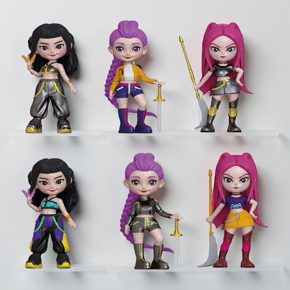 Brinquedos Figuras de Ação Conjunto de Animação Coleção de Bonecos para Crianças