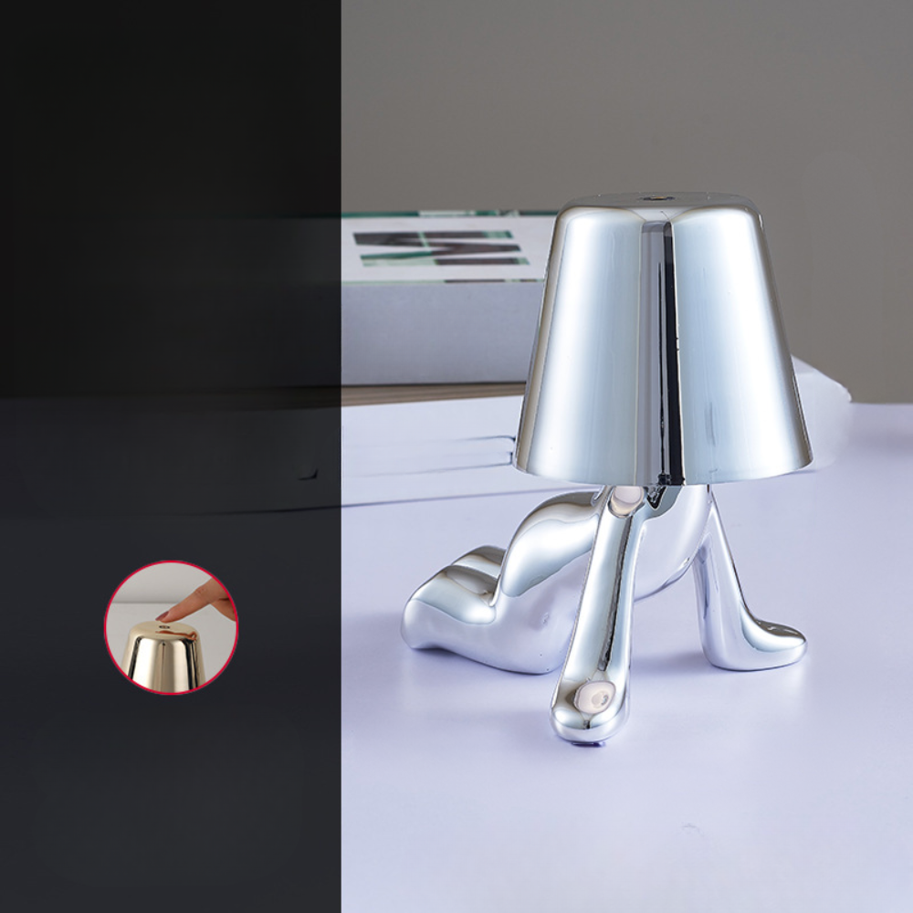 GloRay - Lampada da tavolo multifunzione con funzione dimmerabile