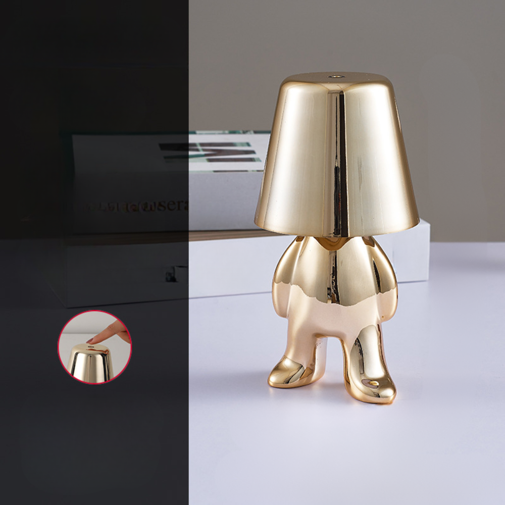 GloRay - Lampada da tavolo multifunzione con funzione dimmerabile