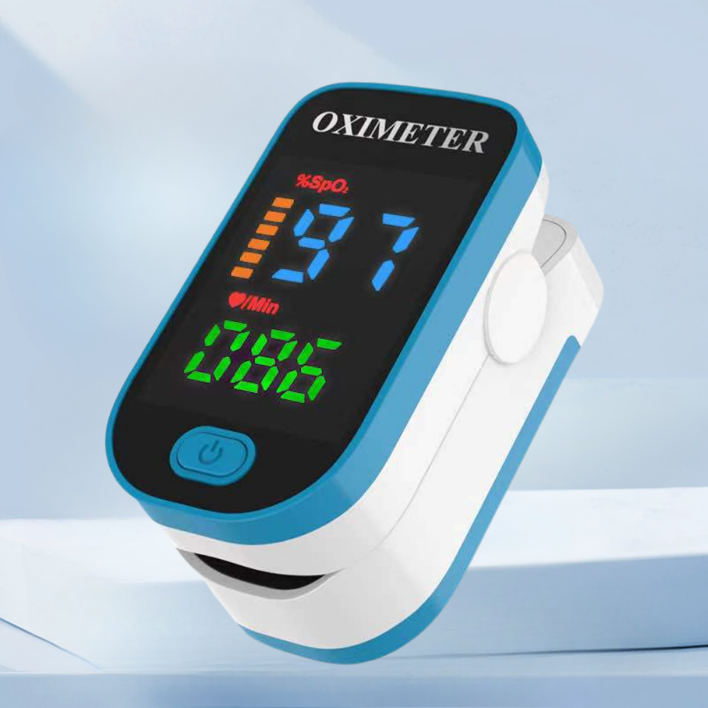 Pulse Oximeter Fingertip Digital Oxygen Heart Rate Monitor