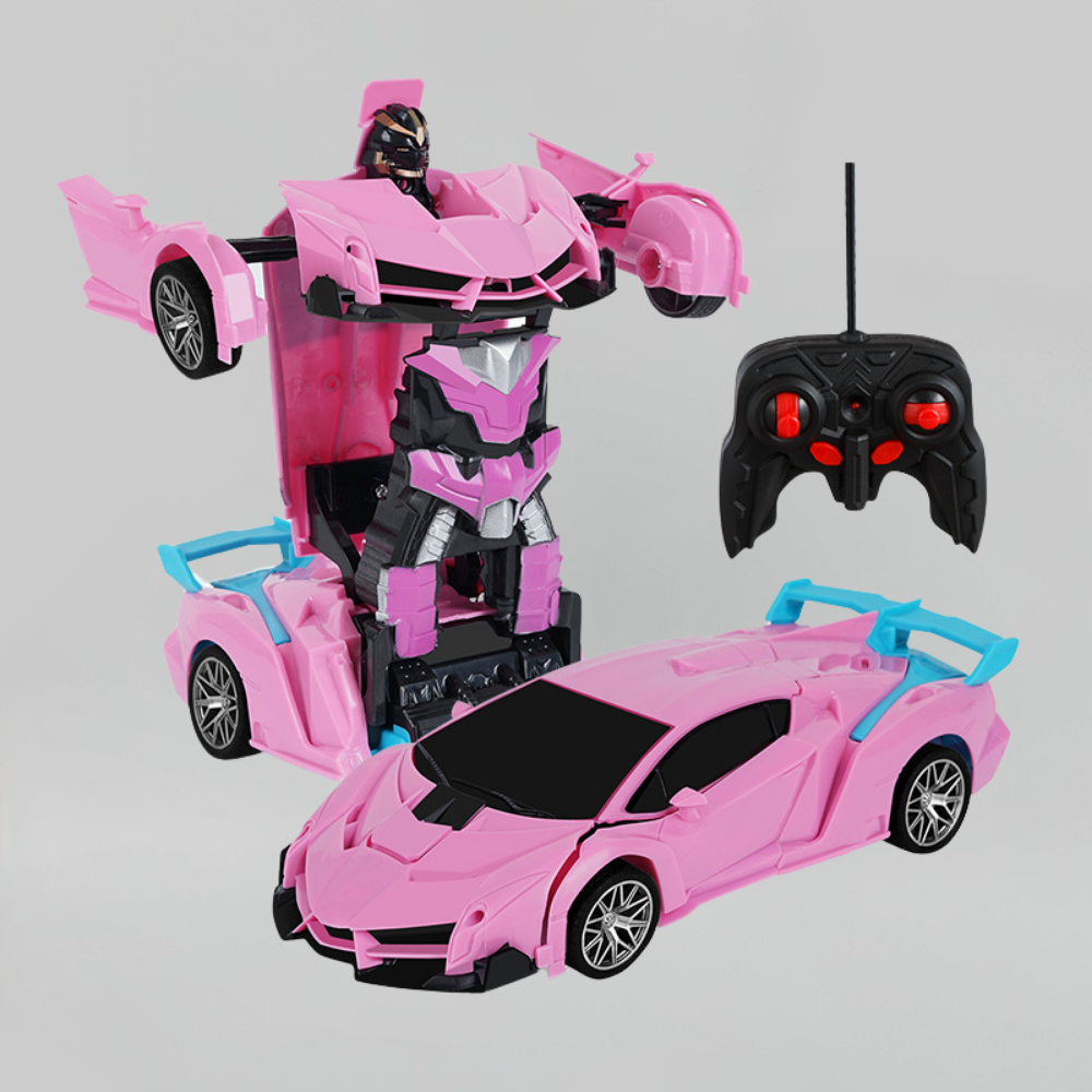 Toy Car RC Transforming Robot 360° Rotation Remote Control