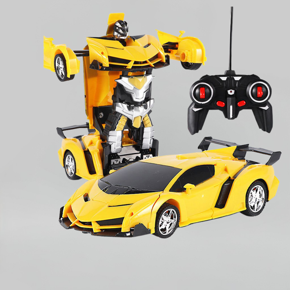 Toy Car RC Transforming Robot 360° Rotation Remote Control