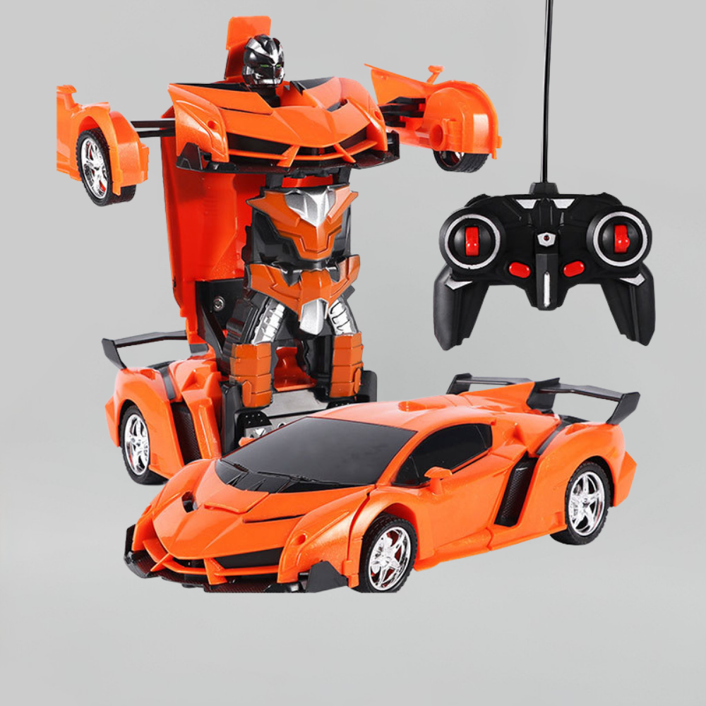 Toy Car RC Transforming Robot 360° Rotation Remote Control