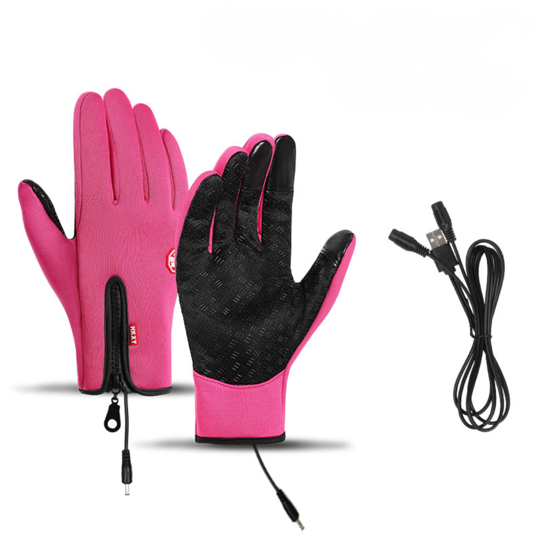 Luvas de Inverno Aquecidas para Desporto ao Ar Livre Design