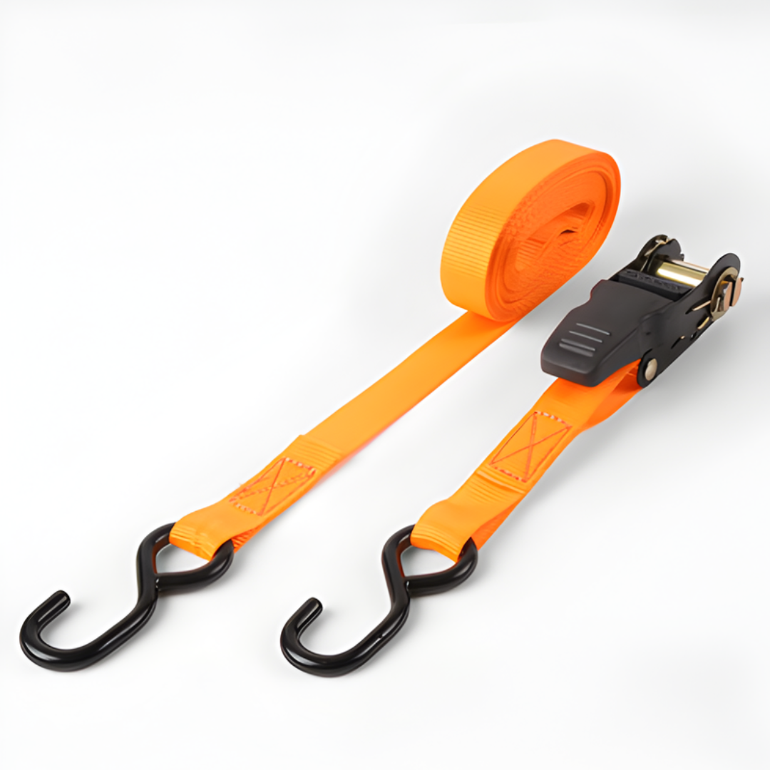 Cargo Straps Heavy Duty Retractable Metal Tie Down Set