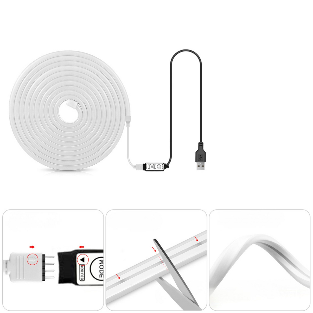 SyncGroove LED - Fita Inteligente Dreamcolor com Controlo por Aplicação