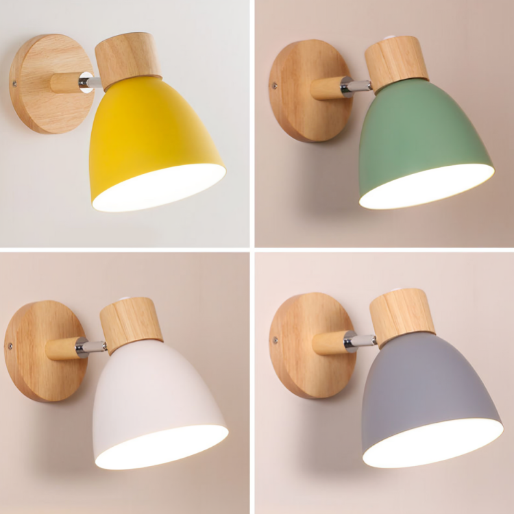 NordicGlow - Lámpara de pared escandinava minimalista